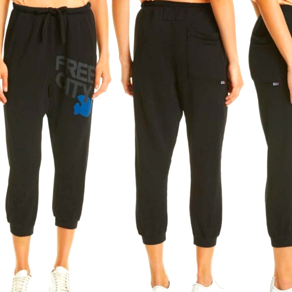 Free City Superfluff Lux Crop Joggers Sweatpants